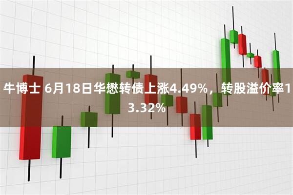 牛博士 6月18日华懋转债上涨4.49%，转股溢价率13.32%