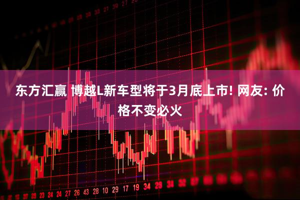 东方汇赢 博越L新车型将于3月底上市! 网友: 价格不变必火